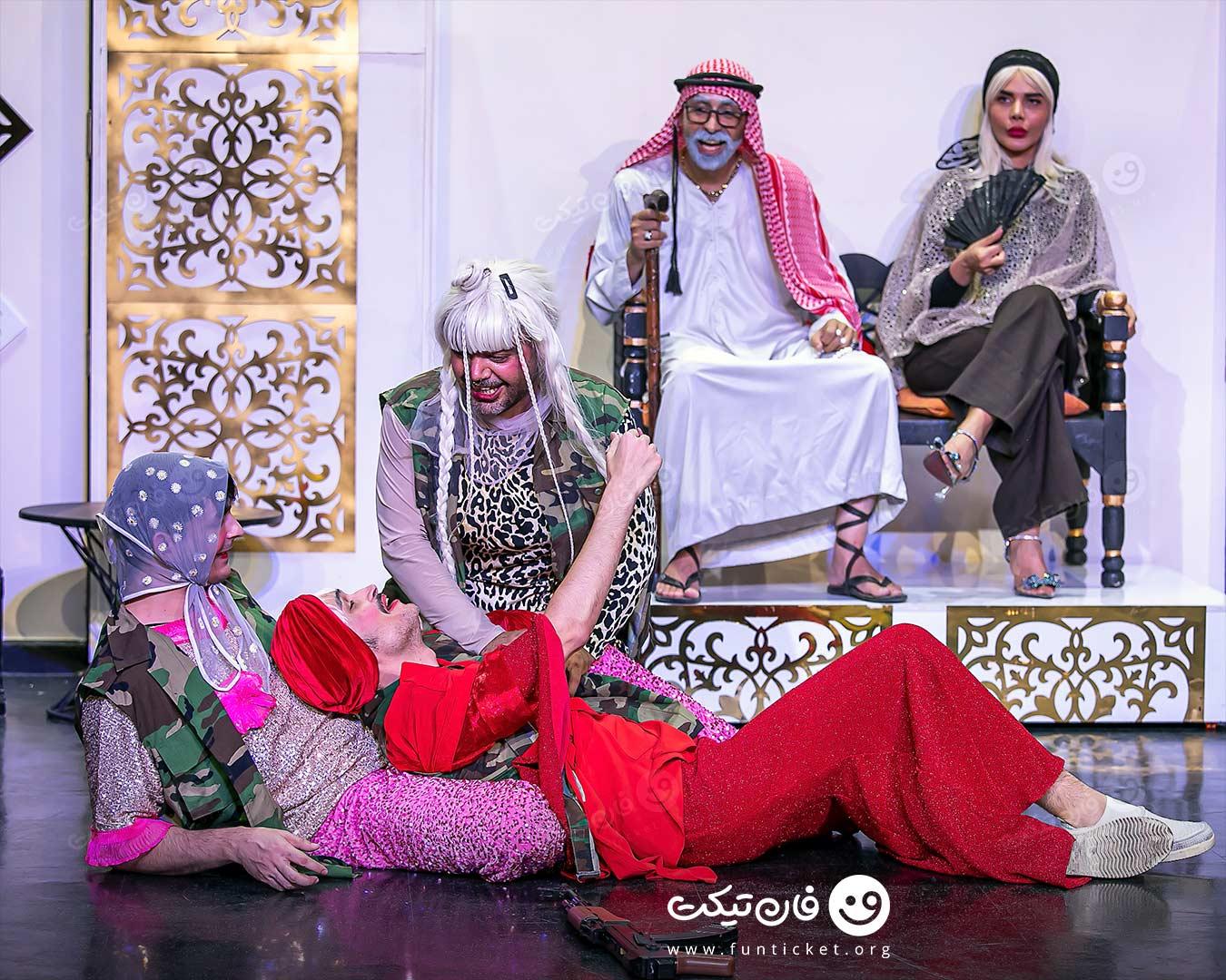 گالری تئاتر آقا دلبر