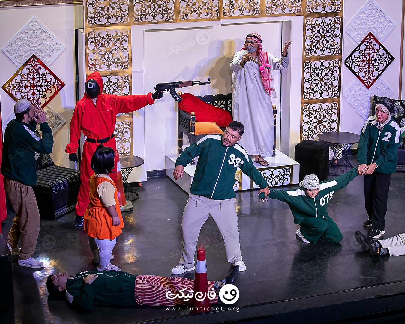 گالری تئاتر آقا دلبر
