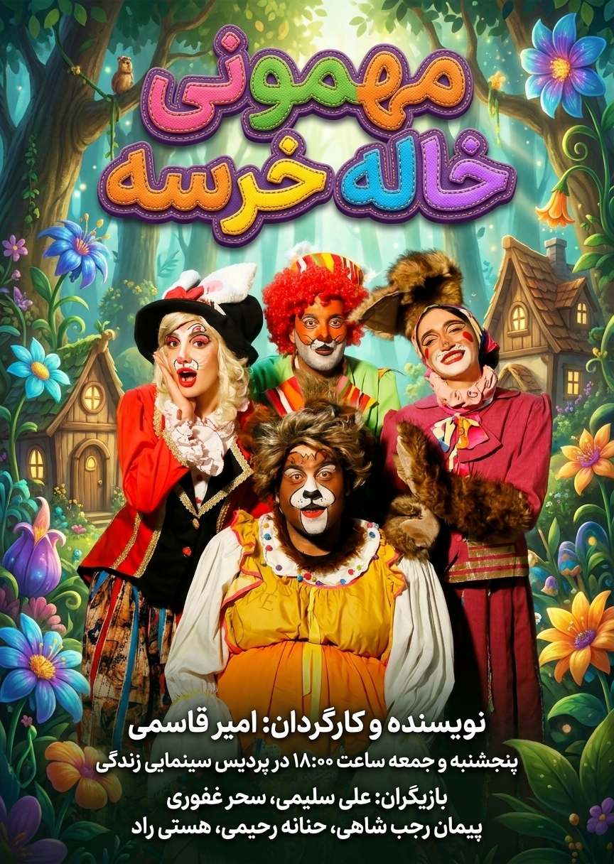 مهمانی خاله خرسه